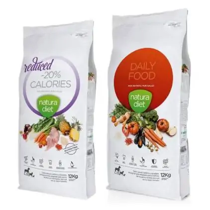 Croquettes Naturelles Natura diet pour chien