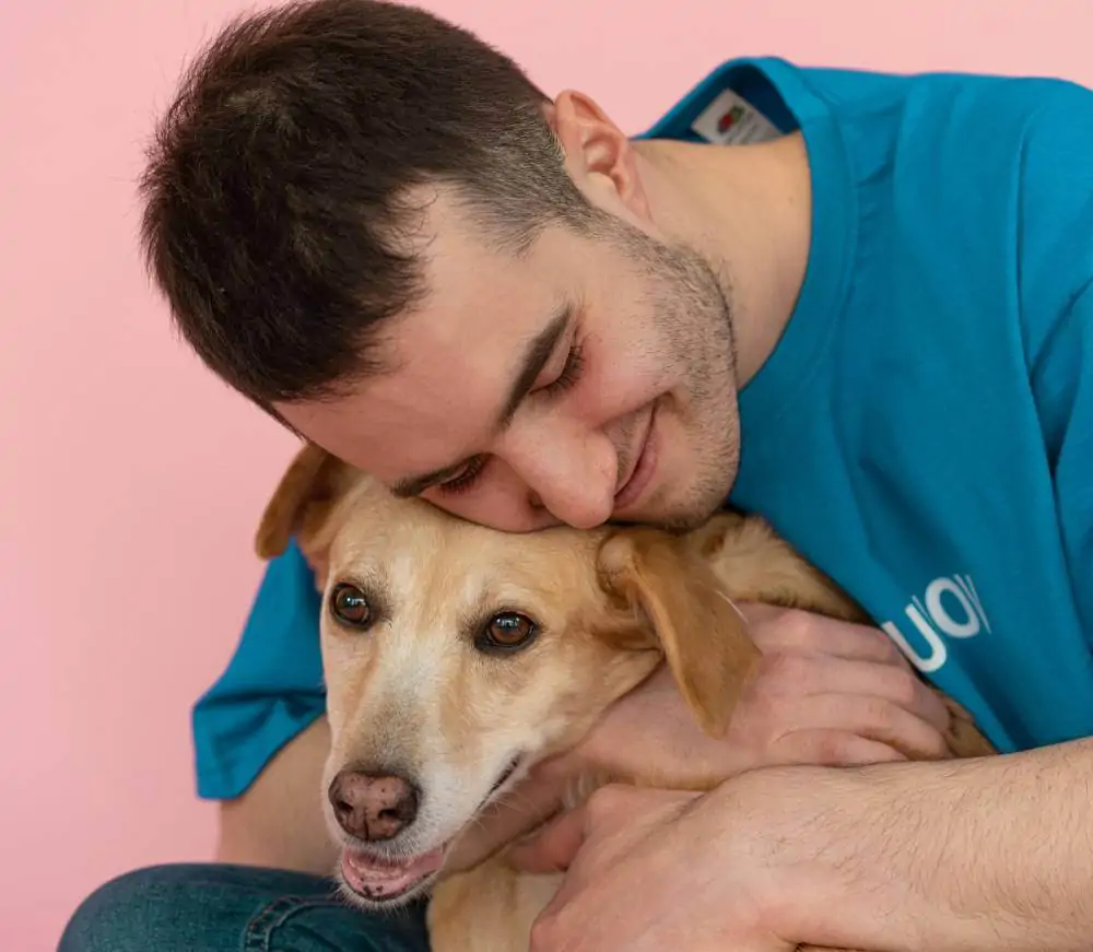 chien en bonne santé grâce à l'alimentation animodream
