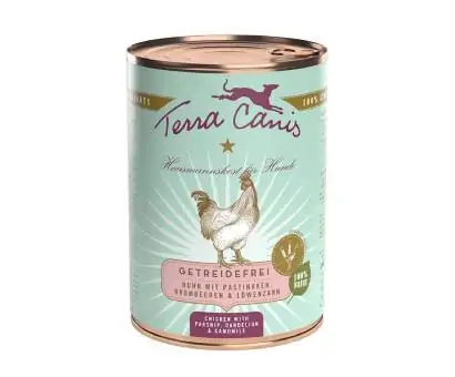 Pâtées naturelles pour chien terra canis